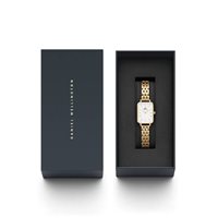 Orologio Daniel Wellington Donna Quadro 5-Link in Acciaio DW00100622 - DW00100622